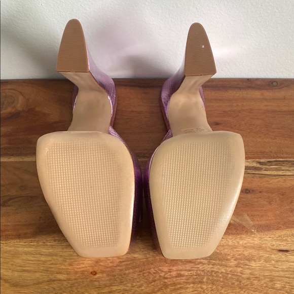 SCHUTZ Pink Platform Peep-Toe Shoes - Picture 13 of 13